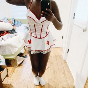 Jolie nurse lingerie/costume
